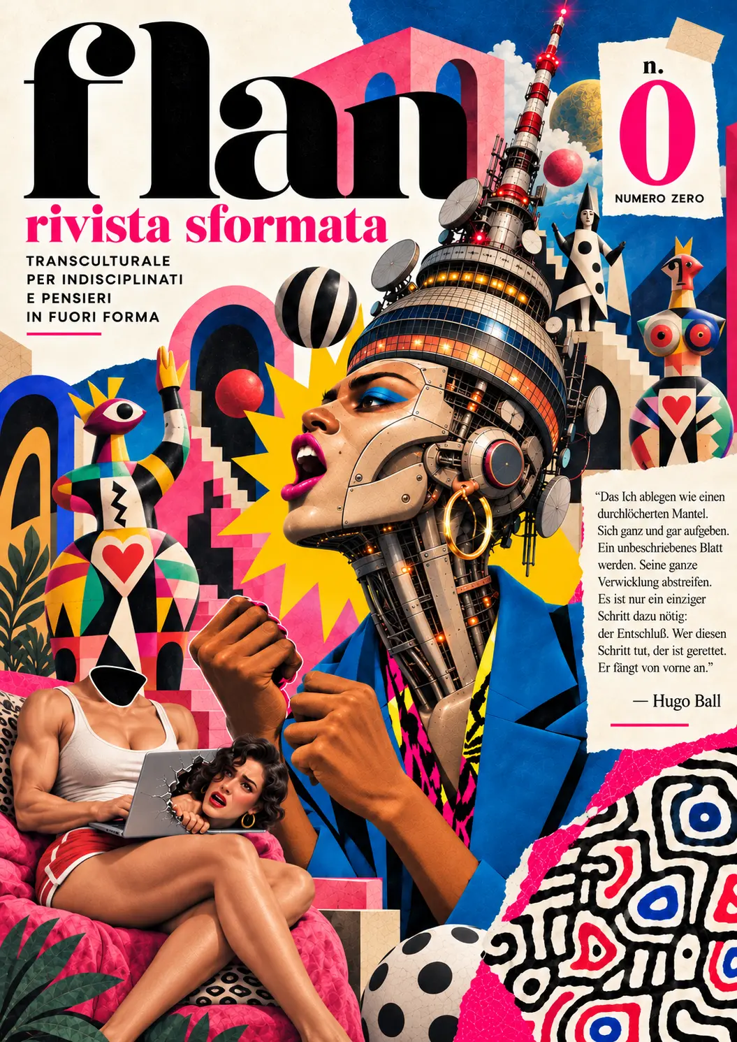 Copertina FLAN Numero Zero